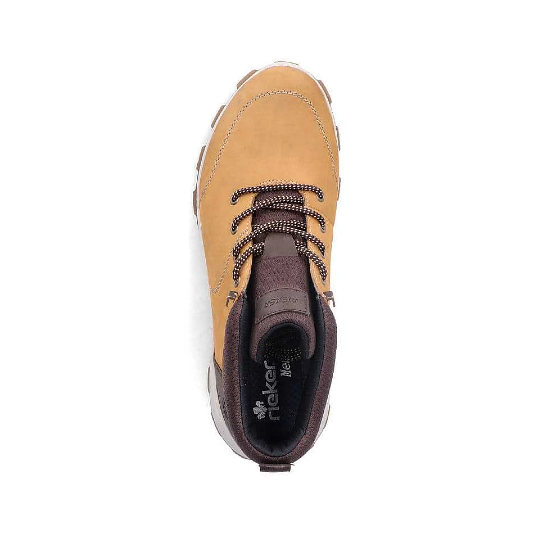 Rieker Men'S Lace-Up Shoes Golden Yellow