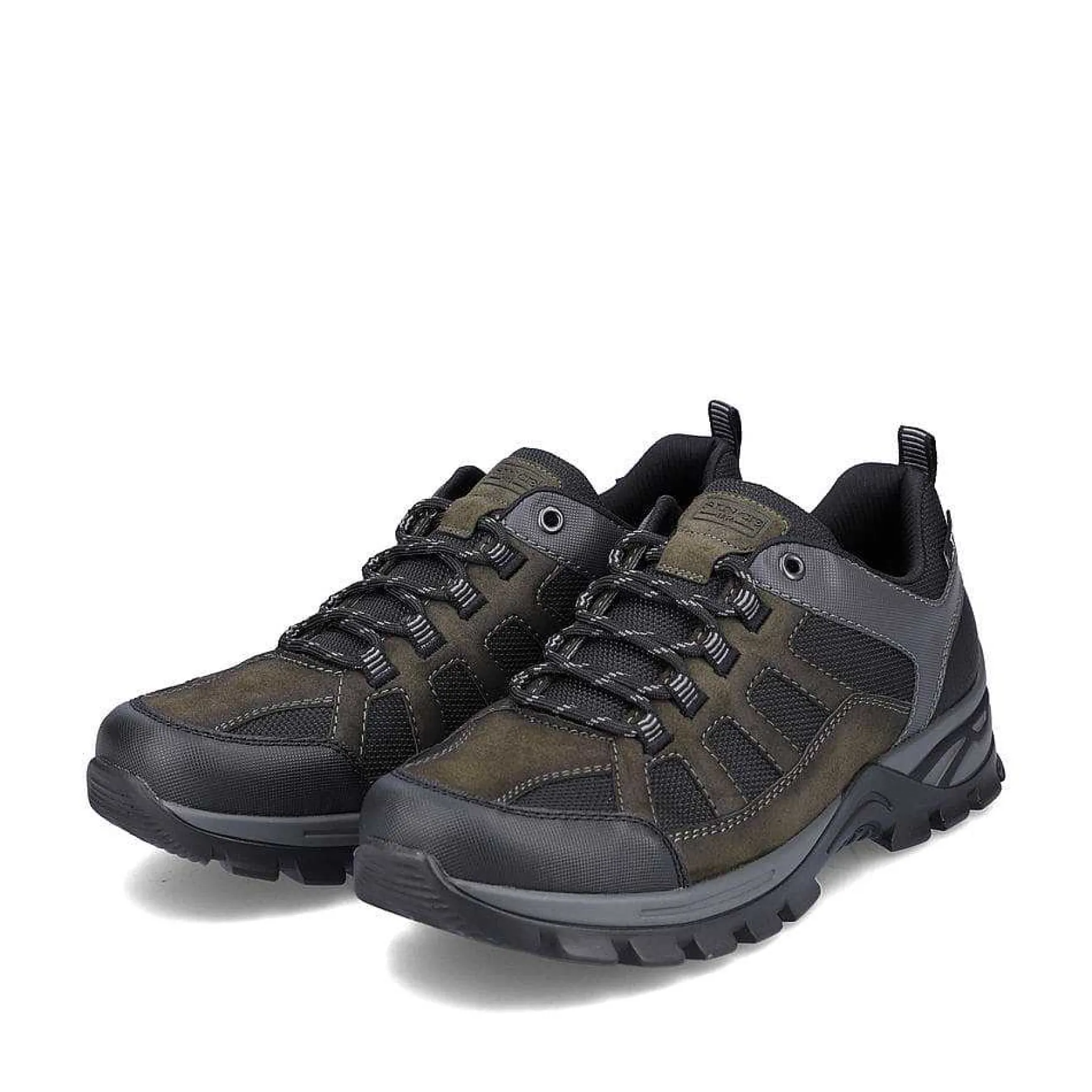 Rieker Men'S Lace-Up Shoes Cactus Green