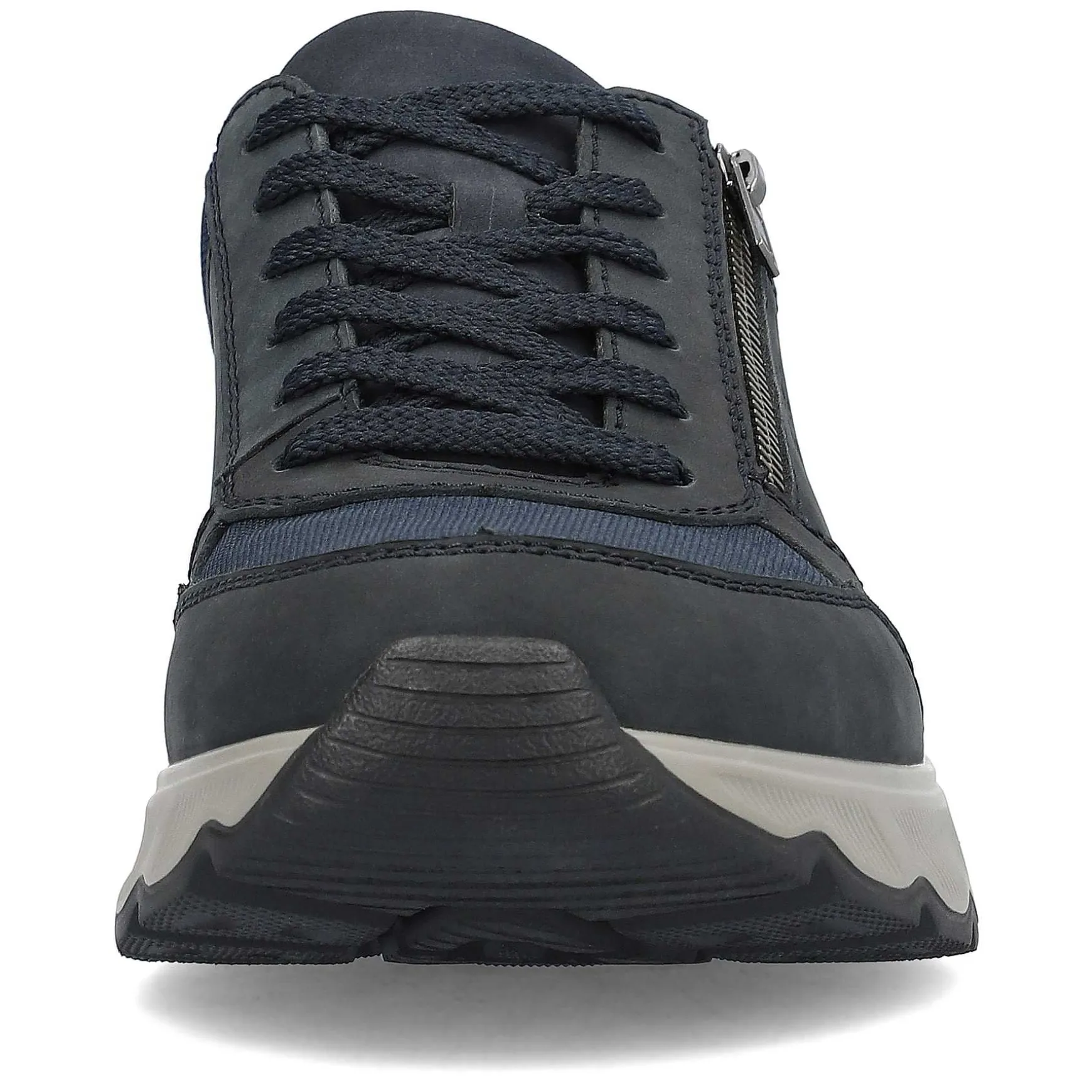 Rieker Men'S Lace-Up Shoes Steel Blue