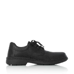 Rieker Men'S Lace-Up Shoes Jet Black