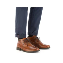 Rieker Men'S Lace-Up Shoes Fox Brown