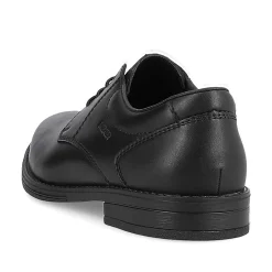 Rieker Men'S Lace-Up Shoes Midnight Black
