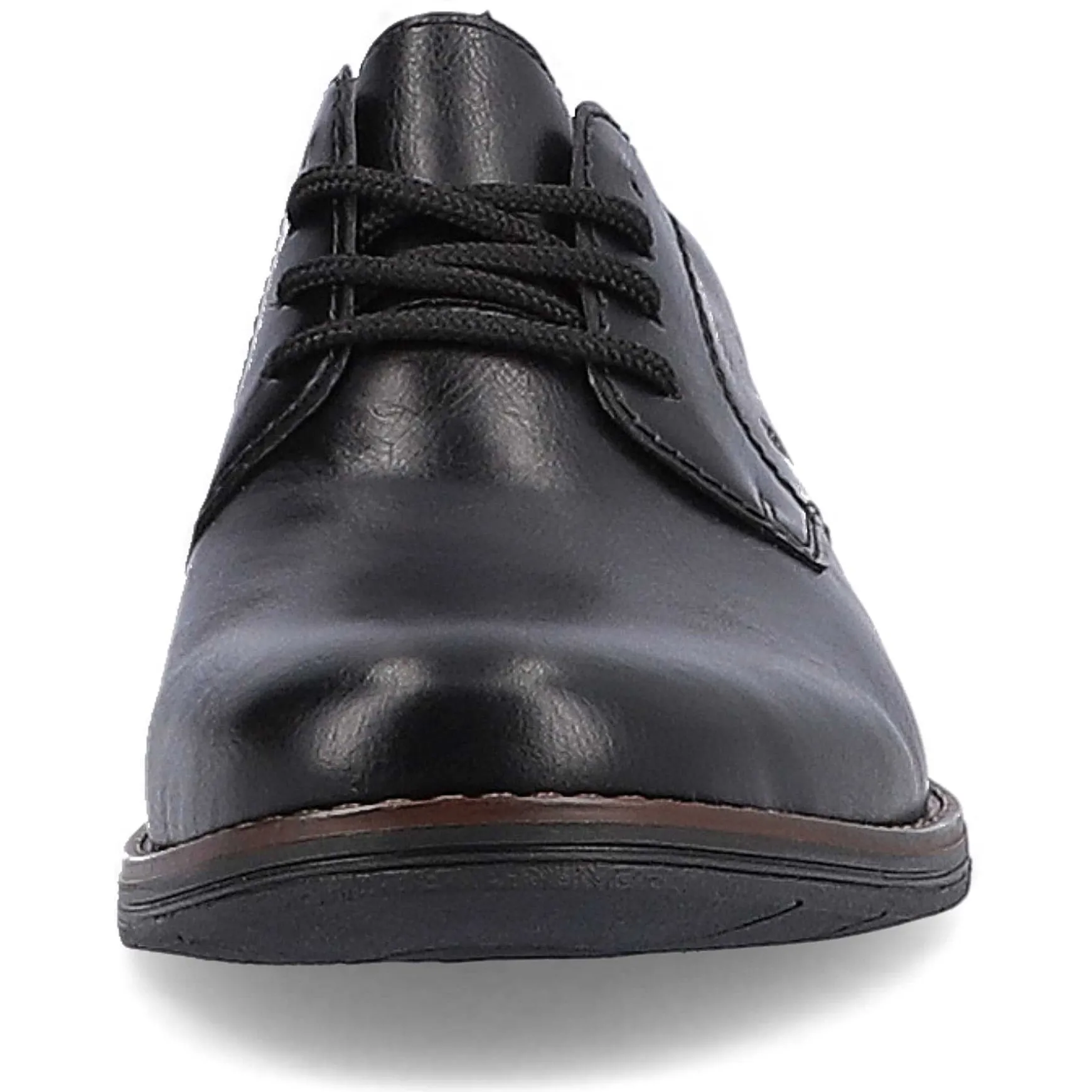 Rieker Men'S Lace-Up Shoes Midnight Black