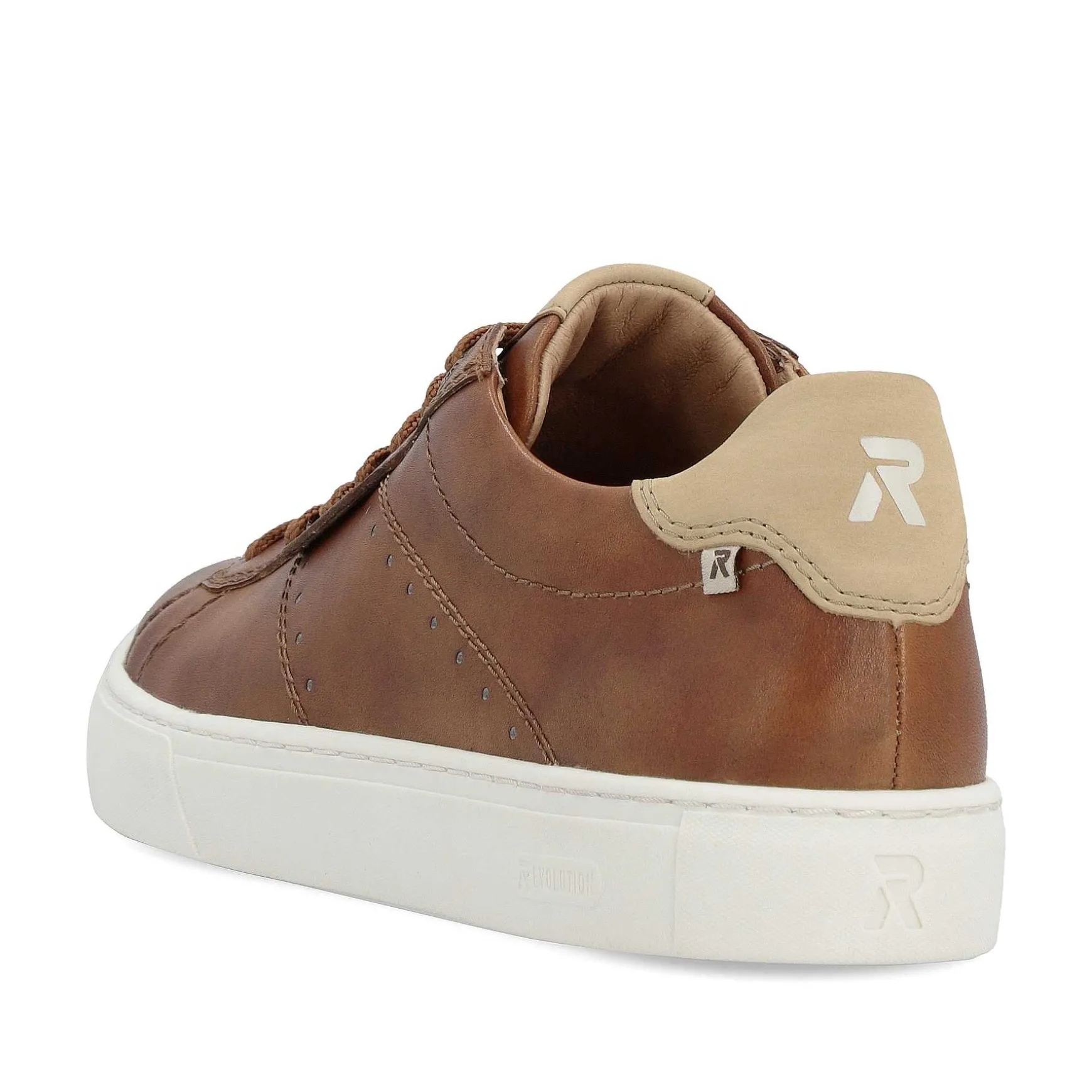 Rieker Men'S Low Nut Brown Sneakers