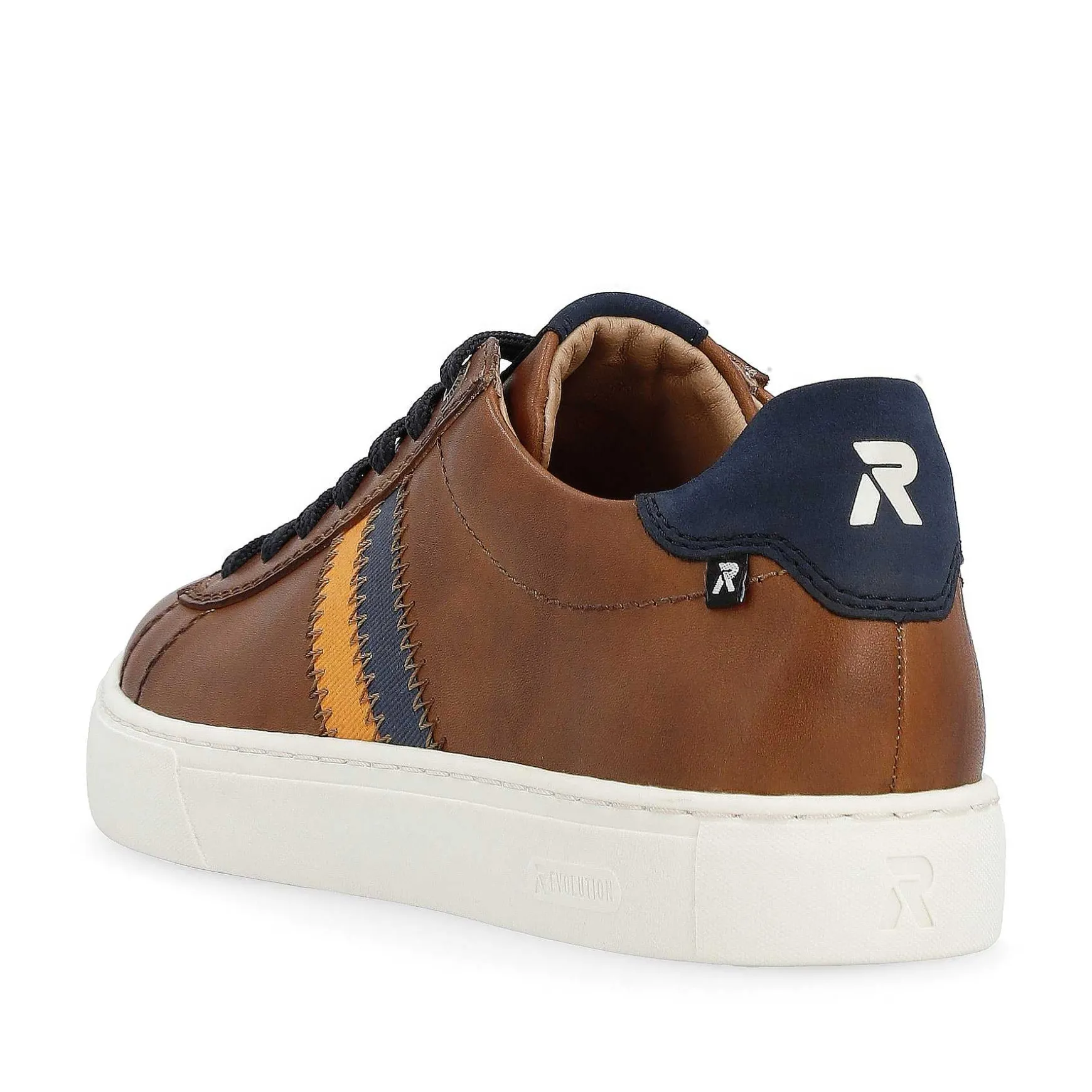 Rieker Men'S Low Nut Brown Sneakers