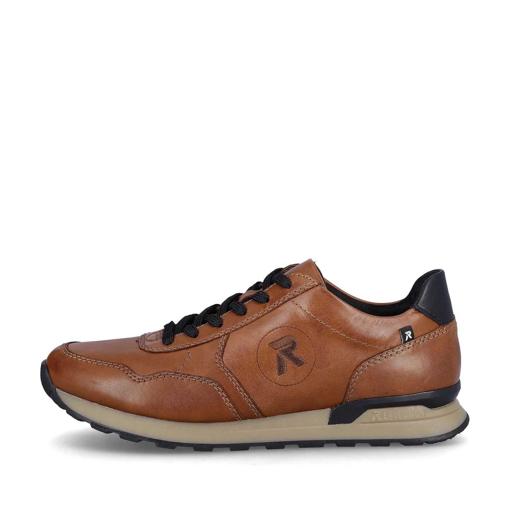 Rieker Men'S Low Nut Brown Sneakers
