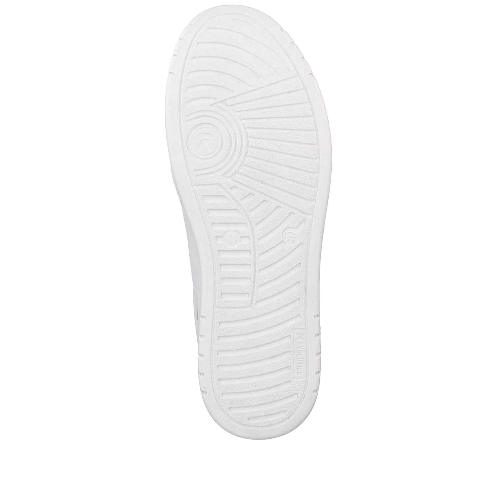 Rieker Men'S Low Sneaker Brilliant-White Graphite-Grey