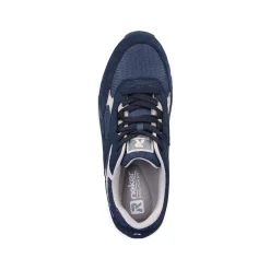 Rieker Men'S Low Sneaker Navy Blue