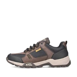 Rieker Men'S Low Sneakers In Chestnut Brown