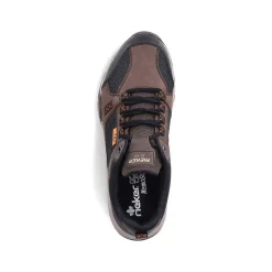Rieker Men'S Low Sneakers In Chestnut Brown