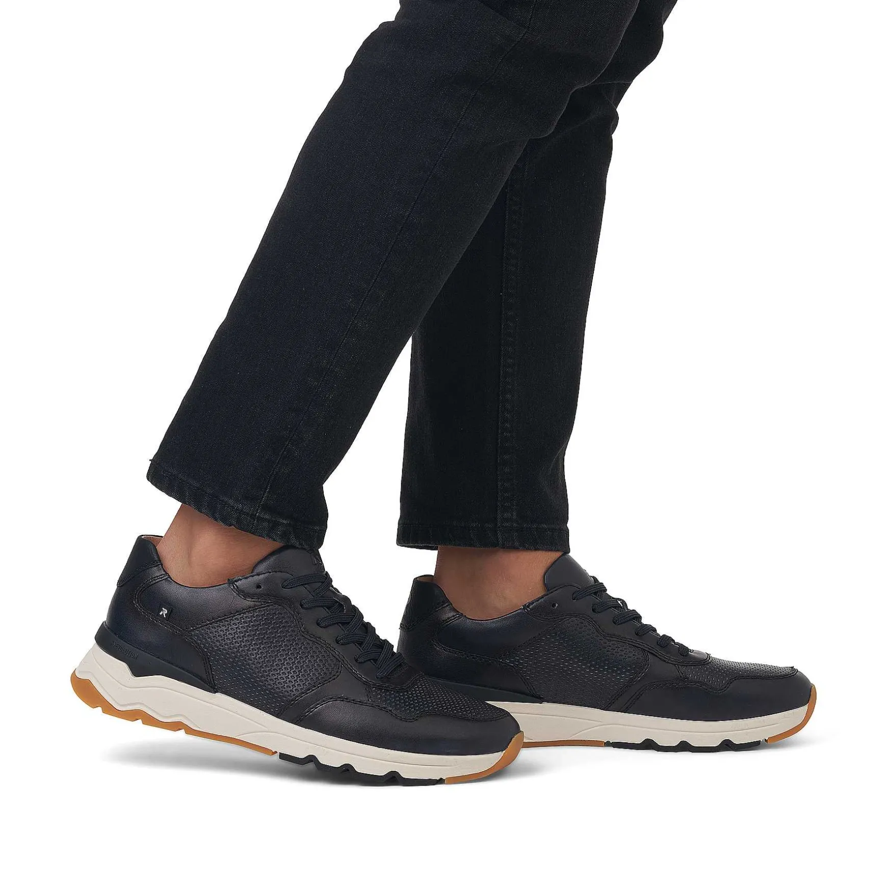 Rieker Men'S Low Sneakers Dark Blue