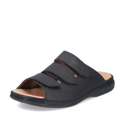 Rieker Men'S Mules Black Gray