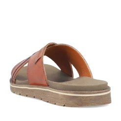 Rieker Men'S Mules Chestnut Brown
