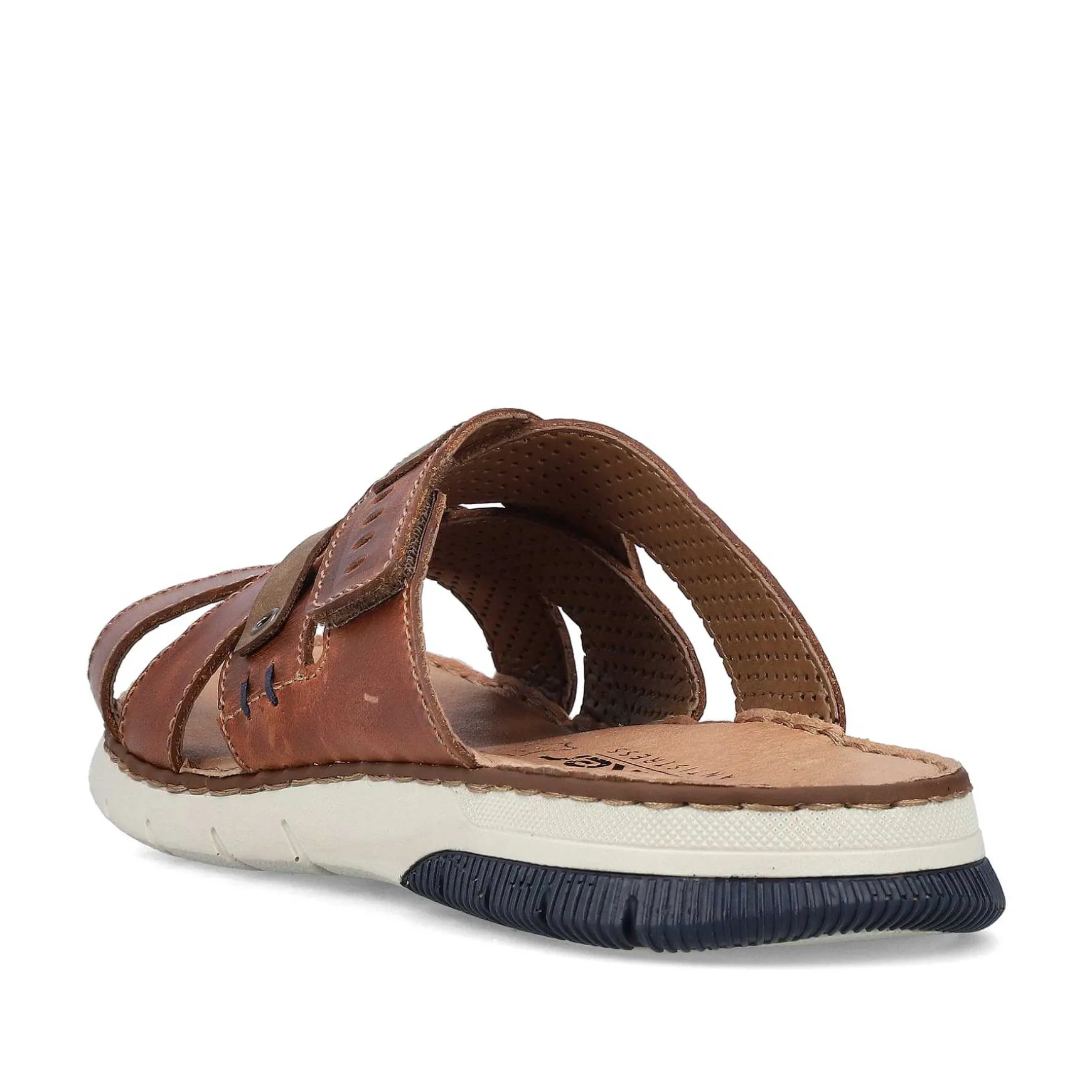 Rieker Men'S Mules Chestnut Brown