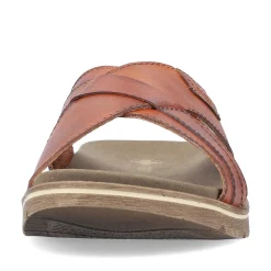 Rieker Men'S Mules Chestnut Brown