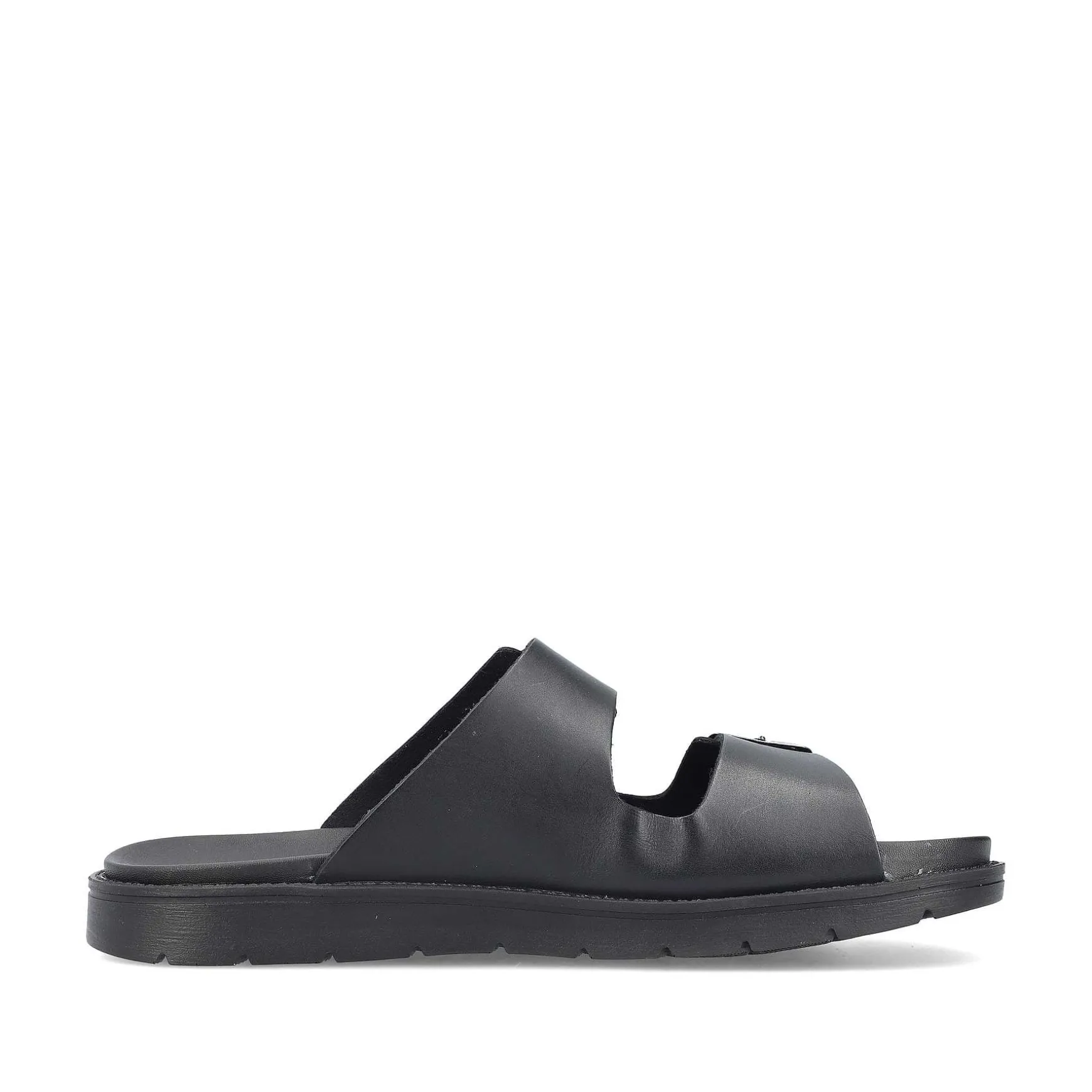 Rieker Men'S Mules Deep Black