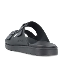 Rieker Men'S Mules Deep Black