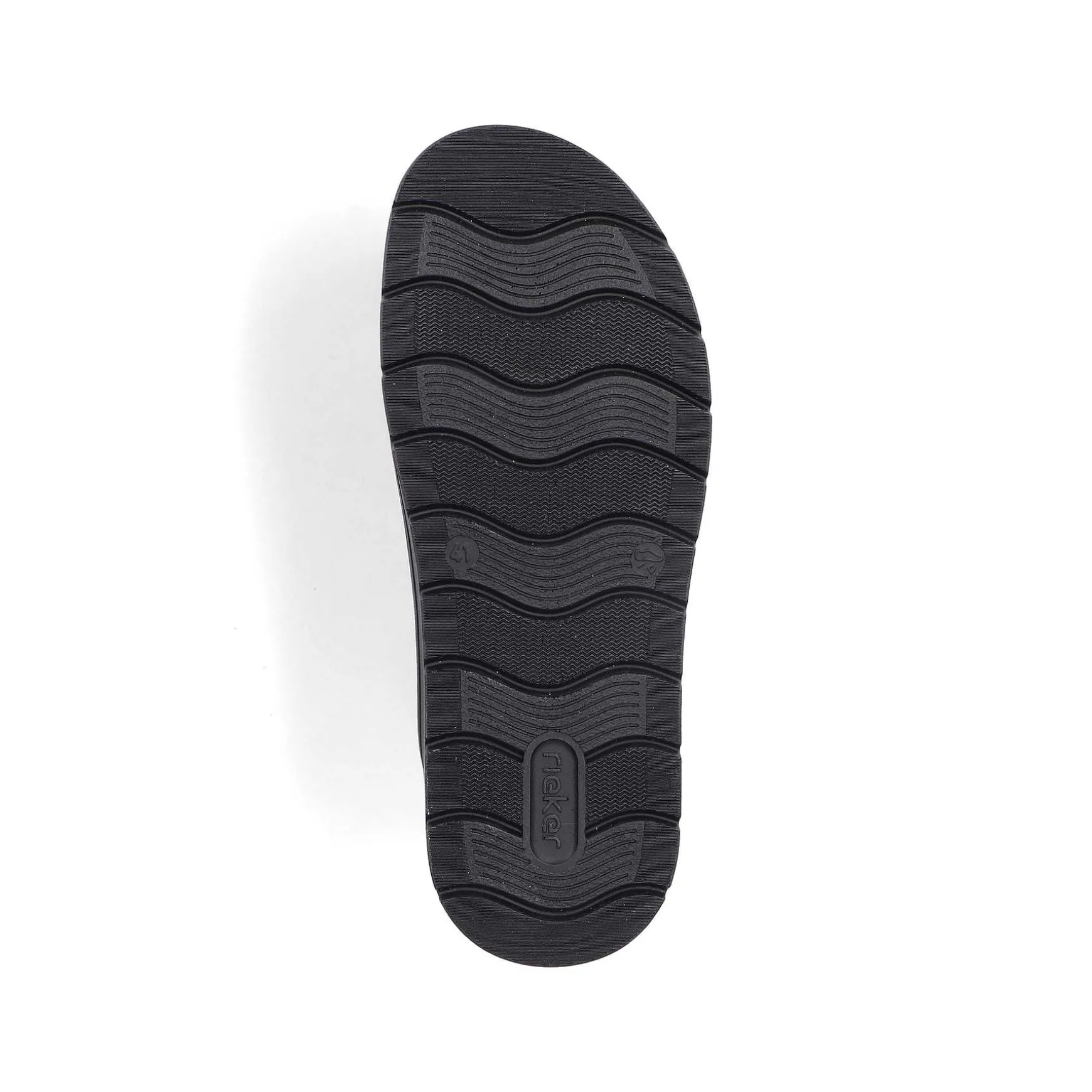 Rieker Men'S Mules Deep Black