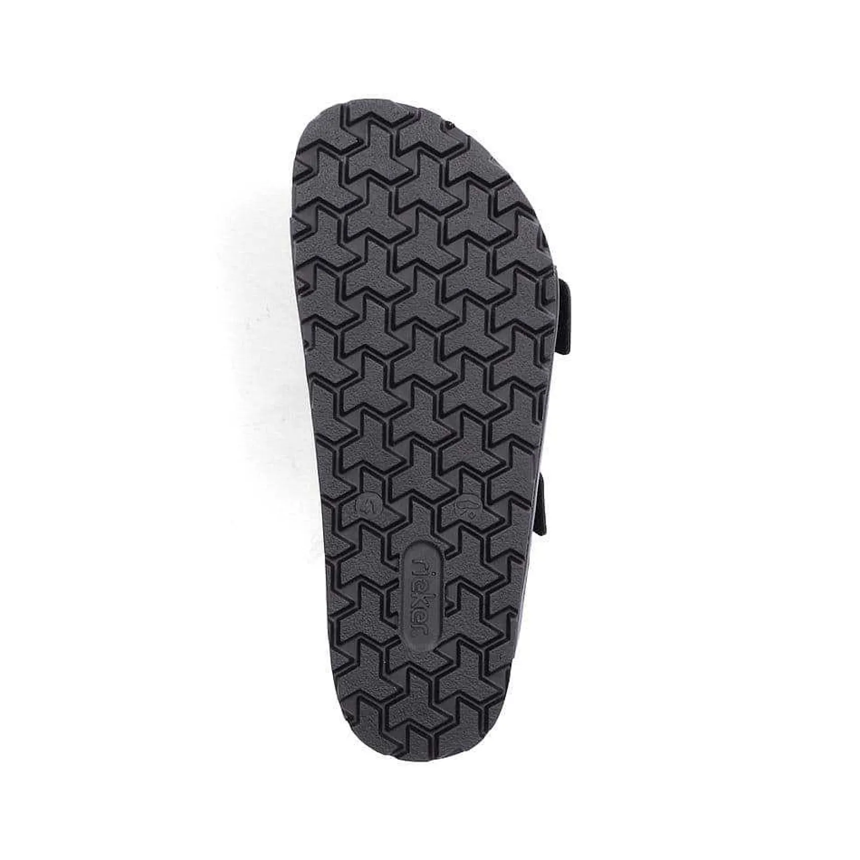 Rieker Men'S Mules Glossy Black