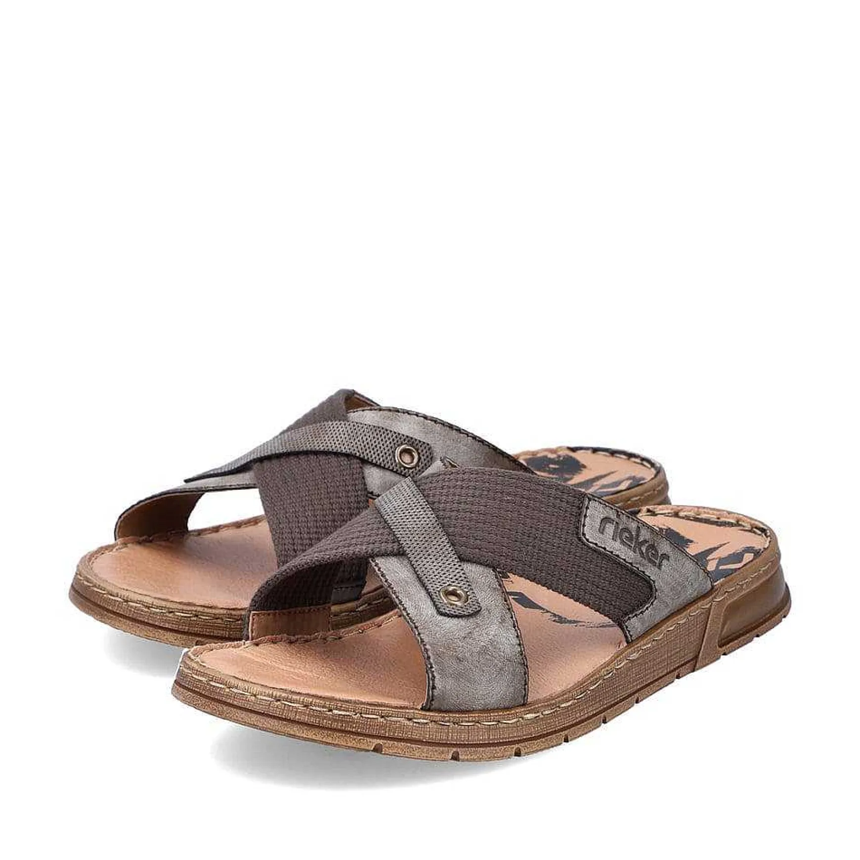 Rieker Men'S Mules Mocha
