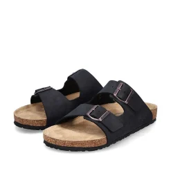 Rieker Men'S Mules Navy Blue