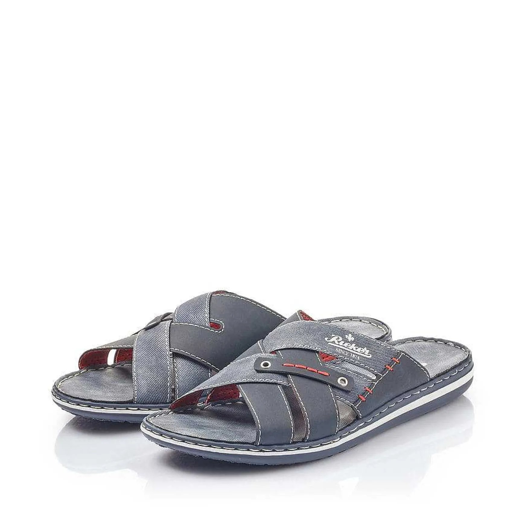 Rieker Men'S Mules Navy Blue