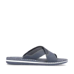 Rieker Men'S Mules Navy Blue
