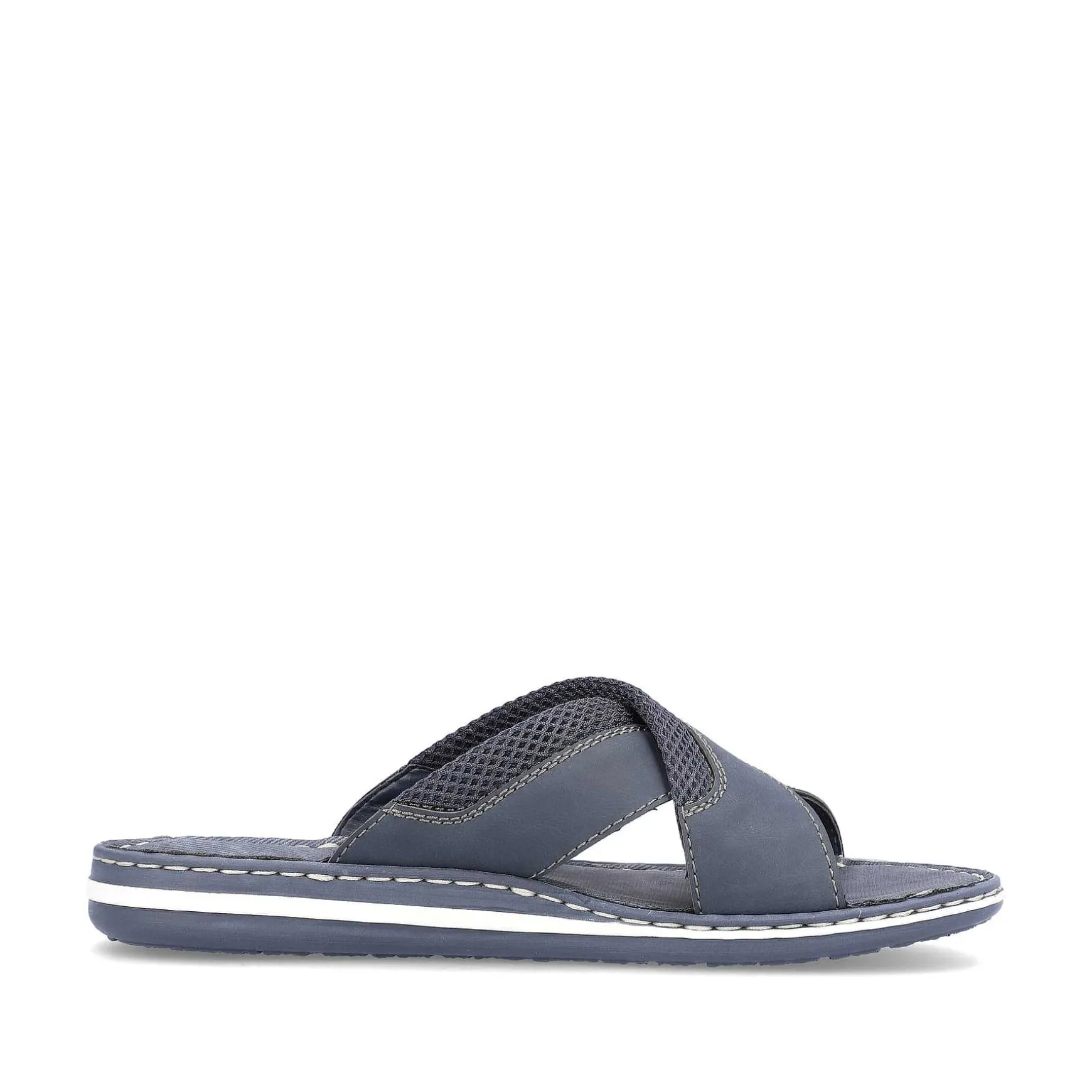 Rieker Men'S Mules Navy Blue