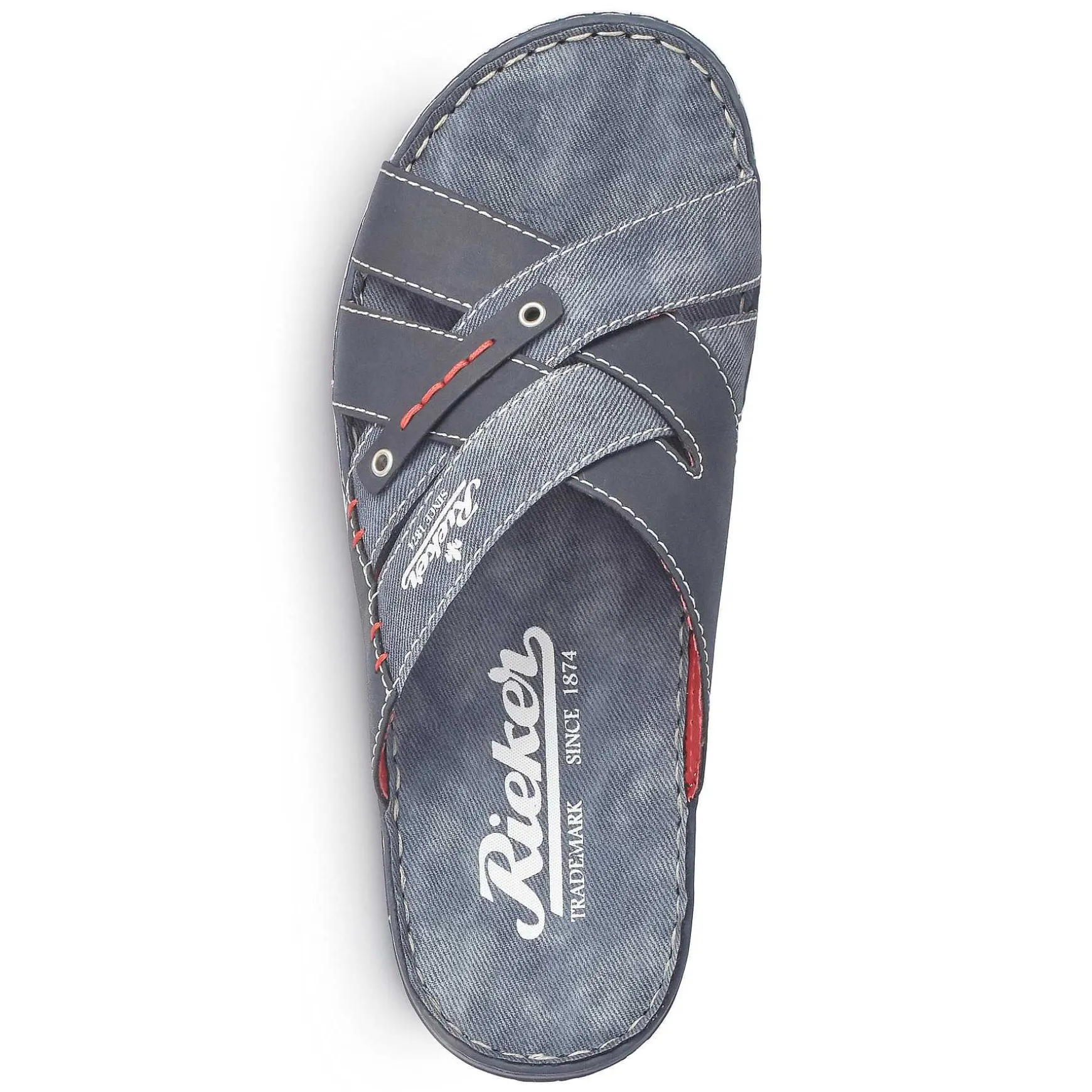 Rieker Men'S Mules Navy Blue