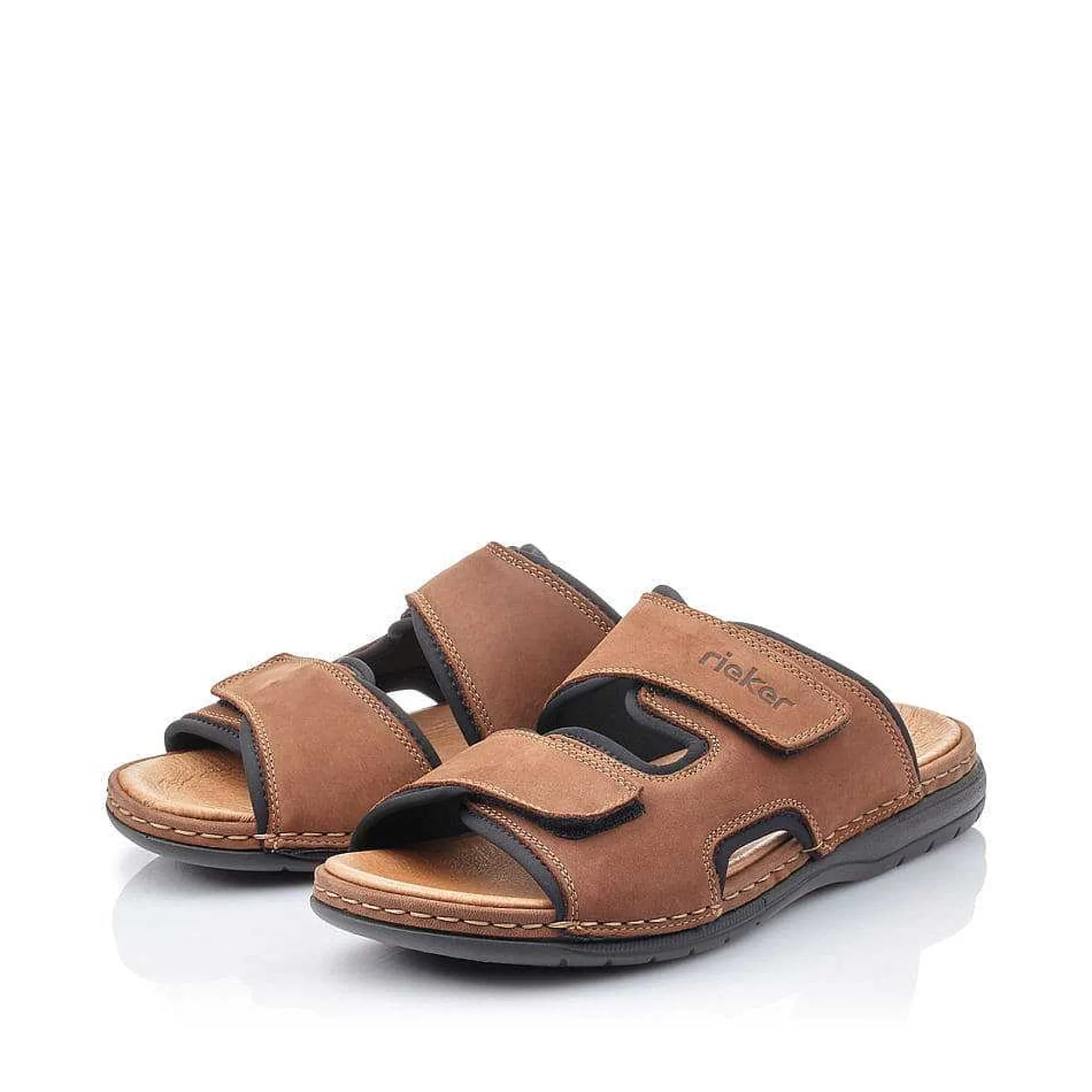 Rieker Men'S Mules Nut Brown