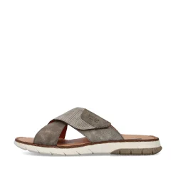 Rieker Men'S Mules Nut Brown
