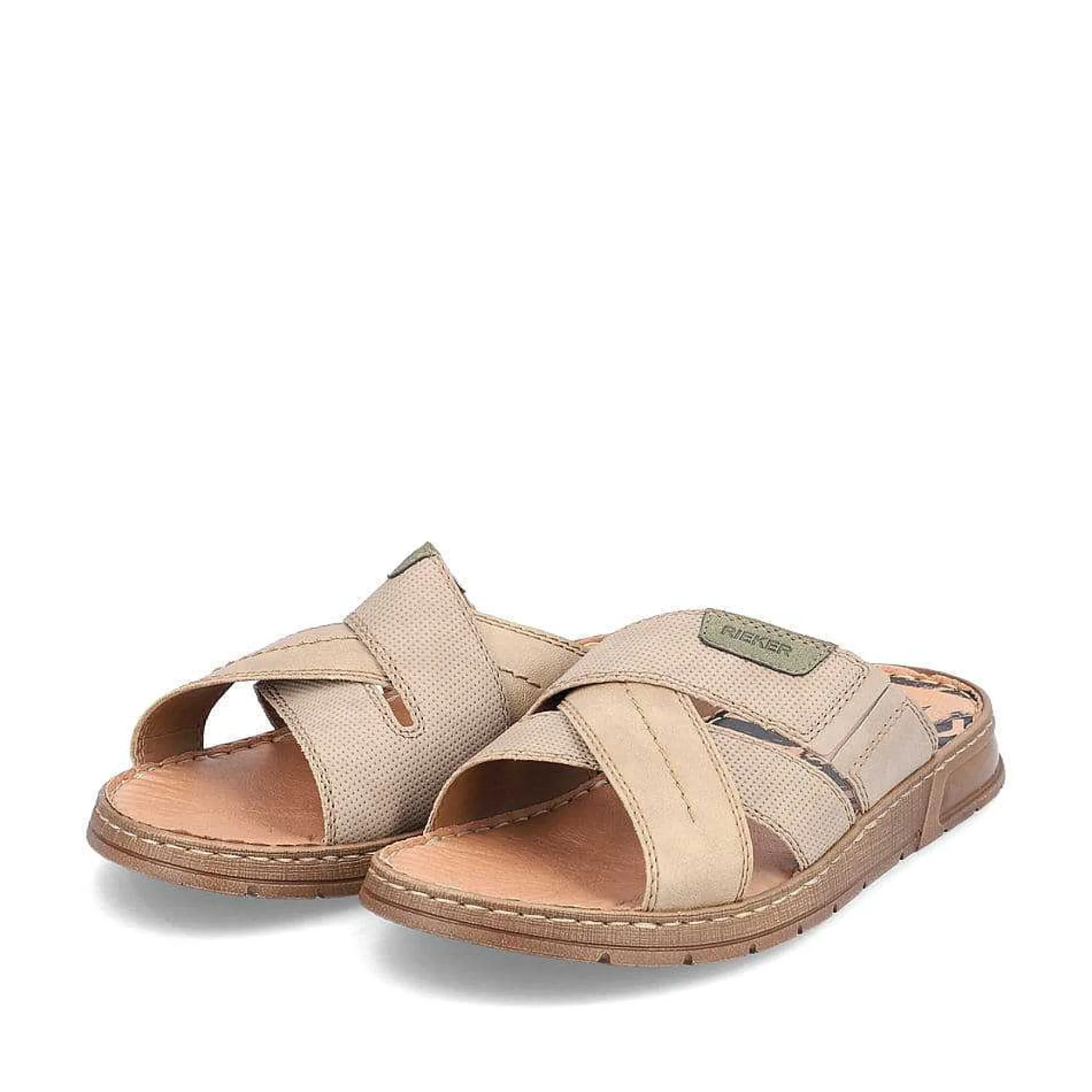 Rieker Men'S Mules Nut Brown