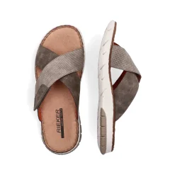 Rieker Men'S Mules Nut Brown