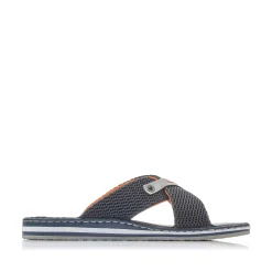 Rieker Men'S Mules Pacific Blue