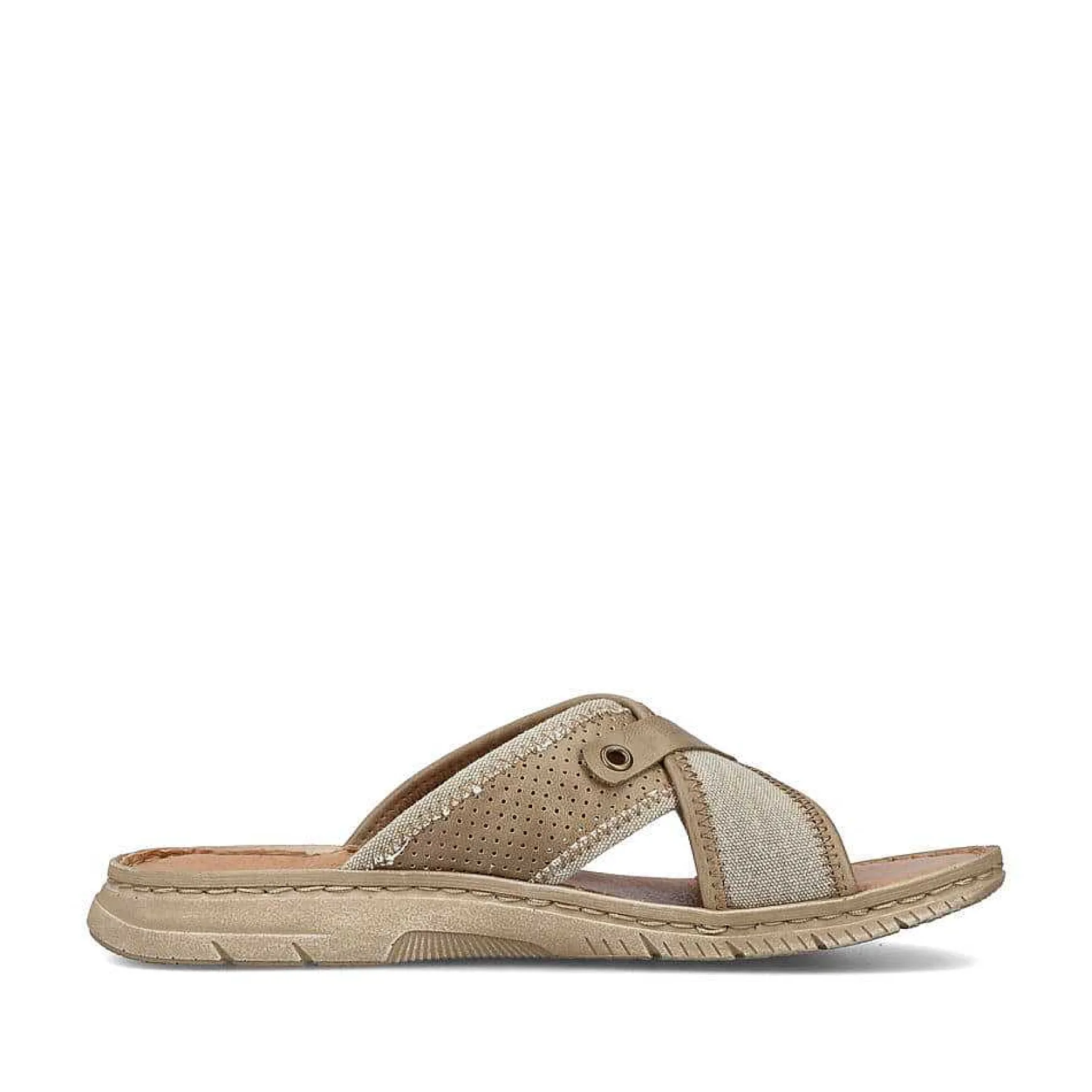 Rieker Men'S Mules Sand Beige
