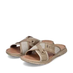 Rieker Men'S Mules Sand Beige