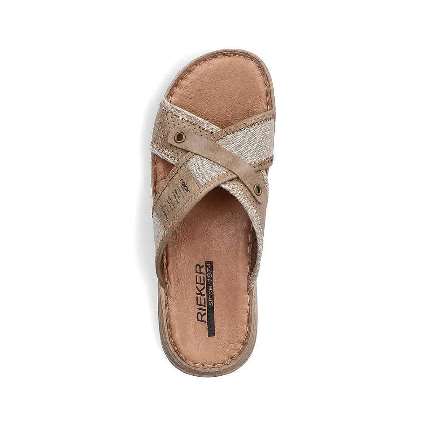 Rieker Men'S Mules Sand Beige