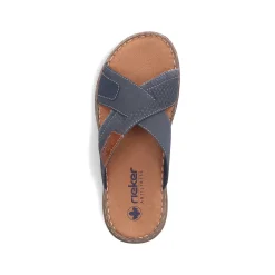 Rieker Men'S Mules Slate Blue