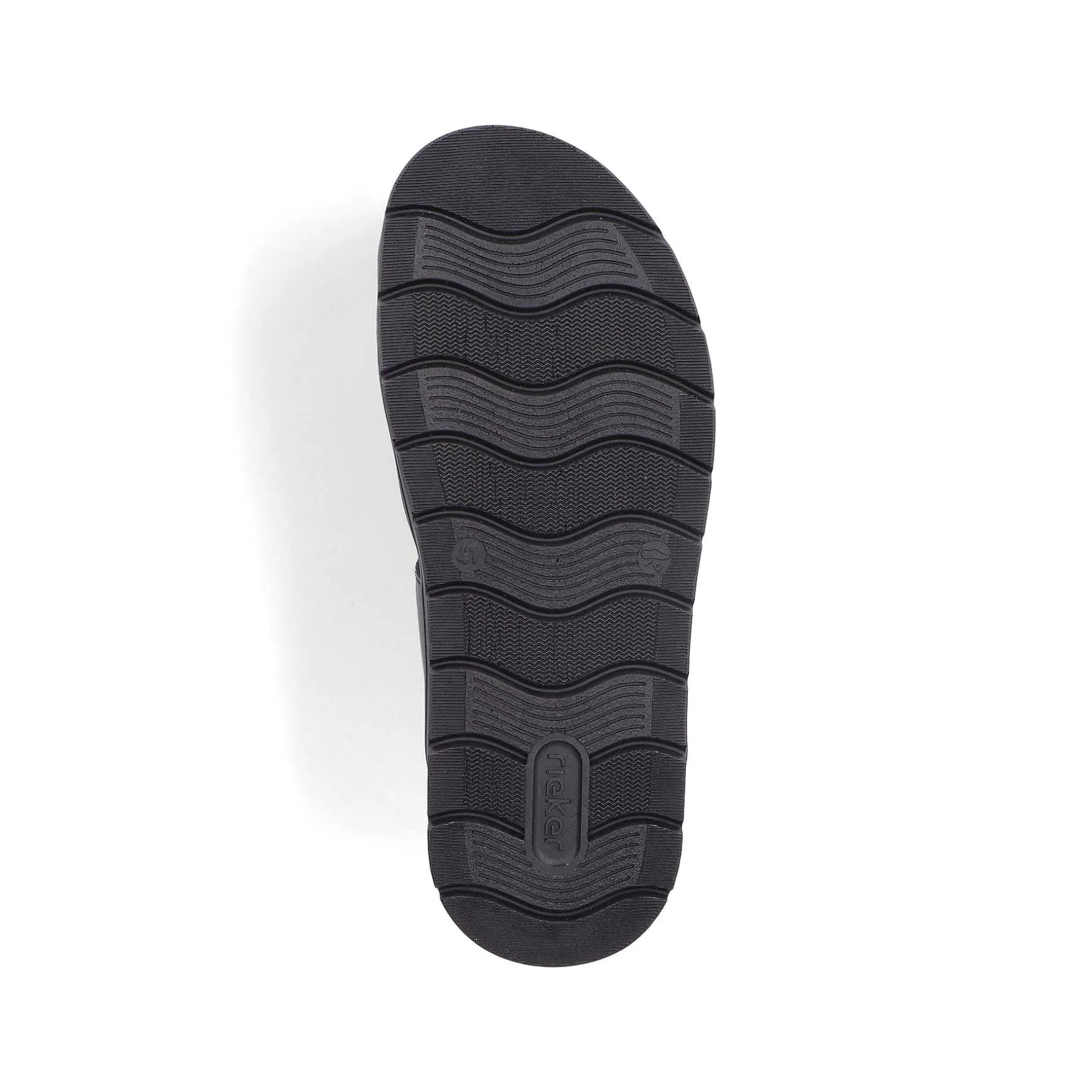 Rieker Men'S Sandals Midnight Black