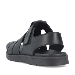 Rieker Men'S Sandals Midnight Black