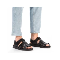 Rieker Men'S Sandals Midnight Black