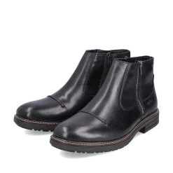 Rieker Men'S Short Boots Glossy Black