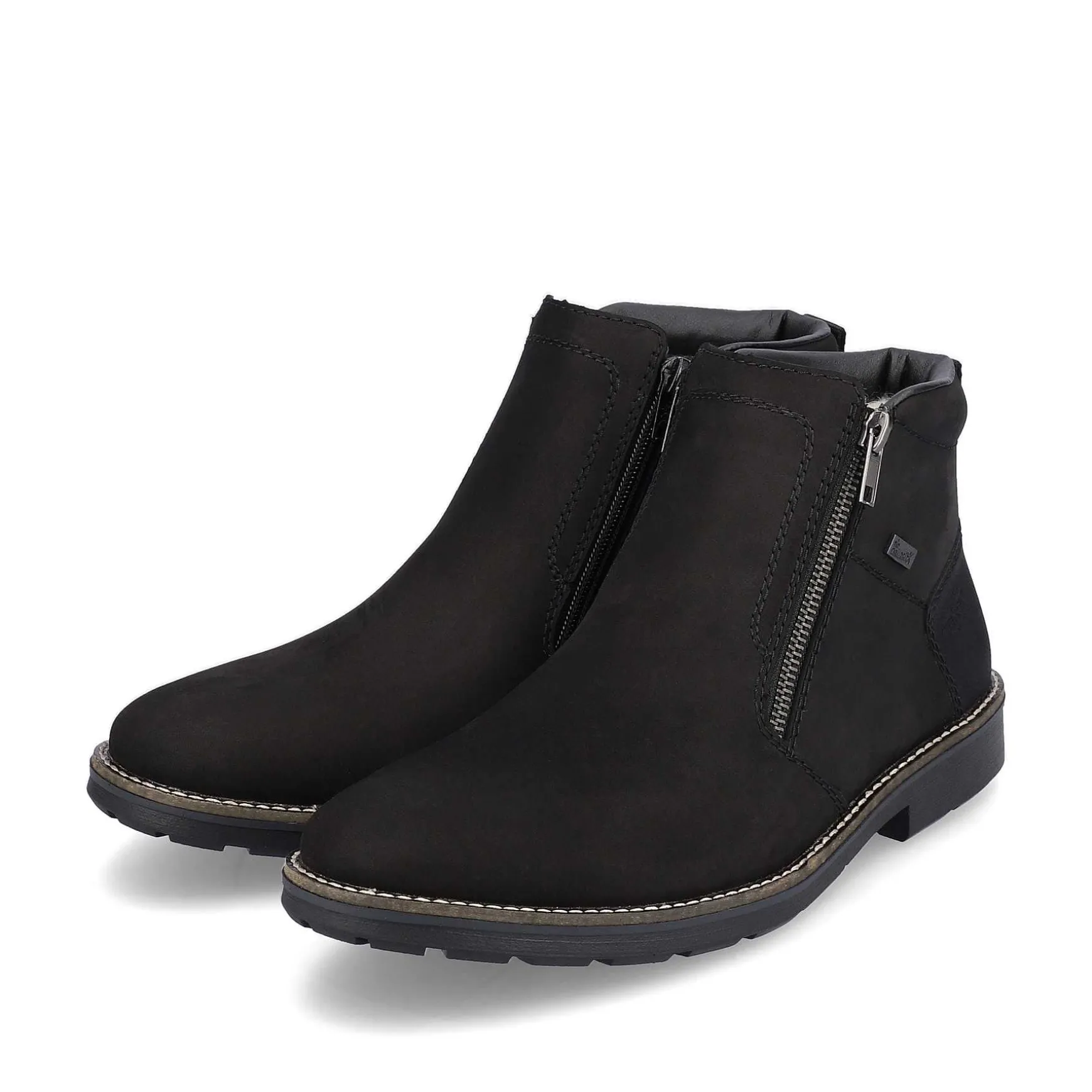 Rieker Men'S Short Boots Midnight Black