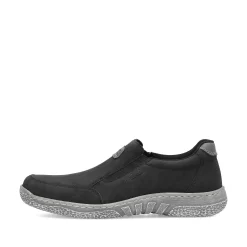 Rieker Men'S Slippers Asphalt Black