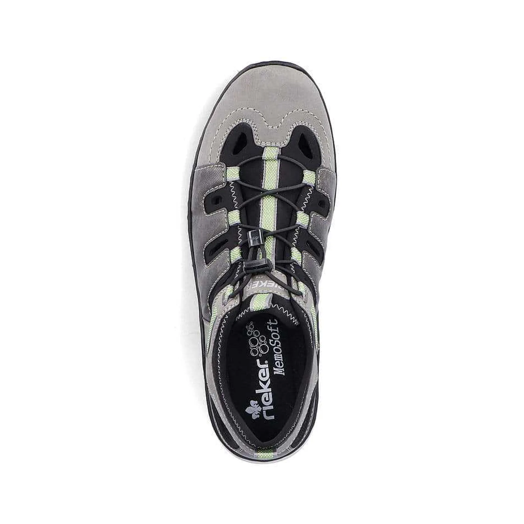 Rieker Men'S Slippers Asphalt Gray