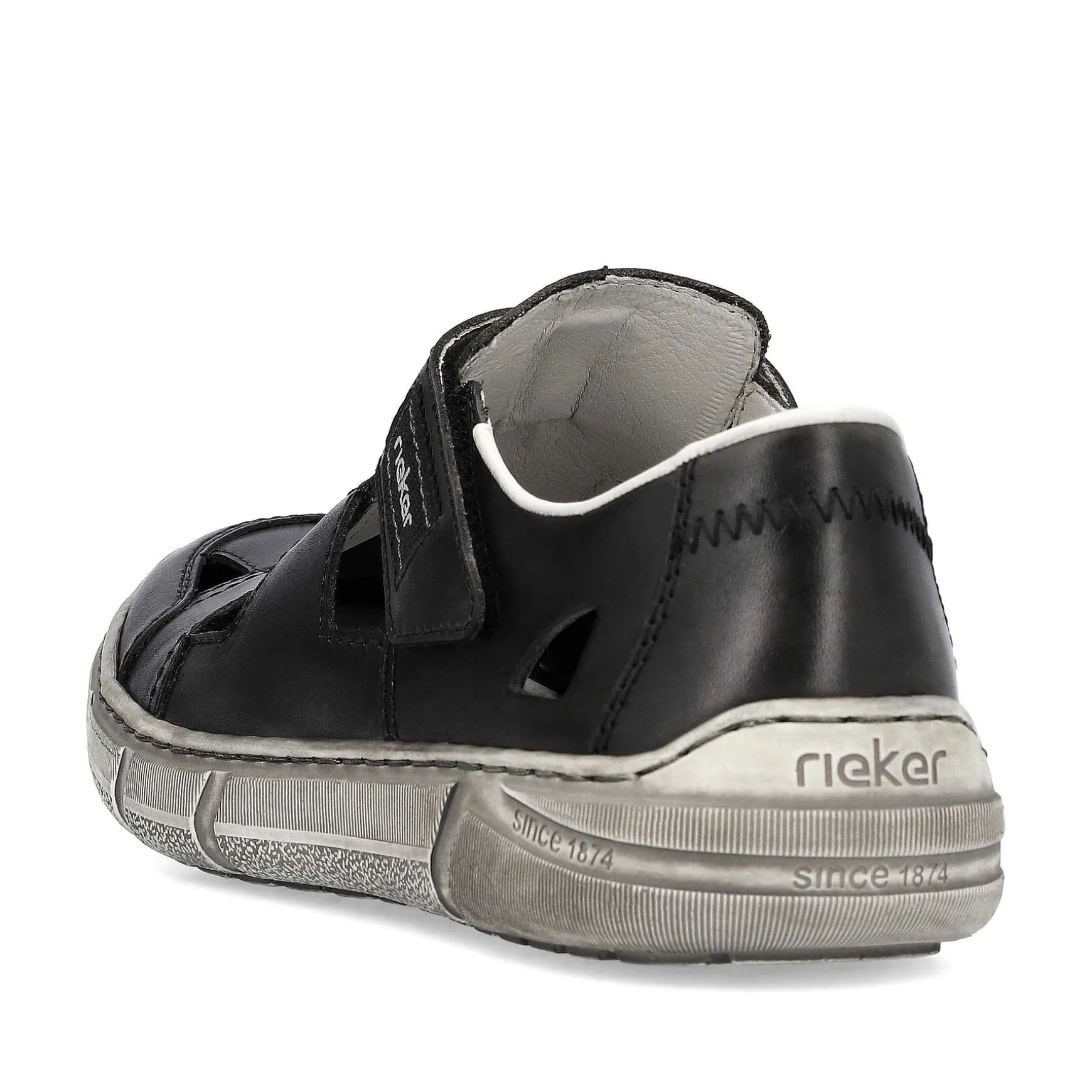 Rieker Men'S Slippers Asphalt Gray