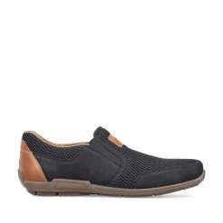 Rieker Men'S Slippers Asphalt Black