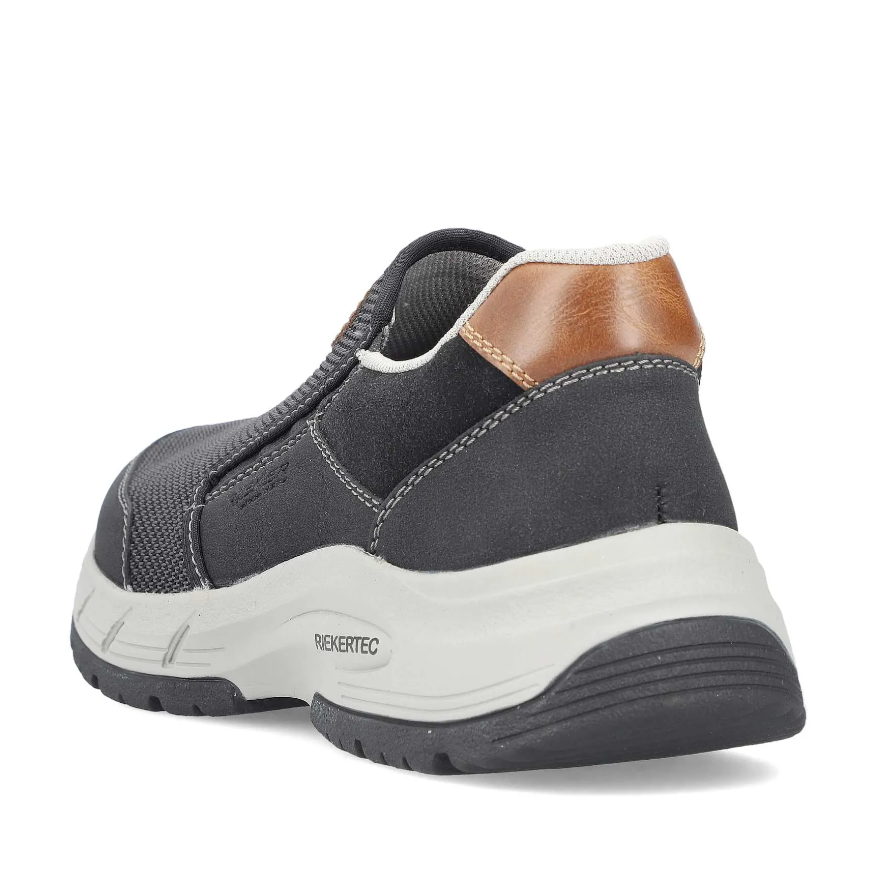 Rieker Men'S Slippers Asphalt Gray