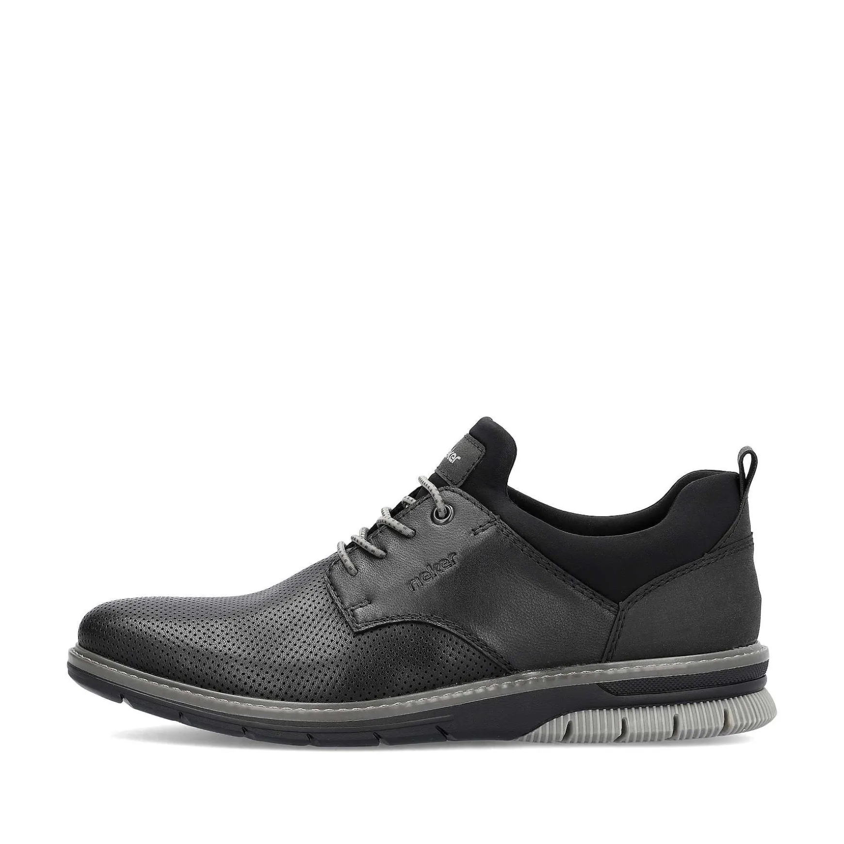 Rieker Men'S Slippers Asphalt Black