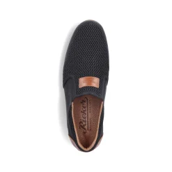 Rieker Men'S Slippers Asphalt Black